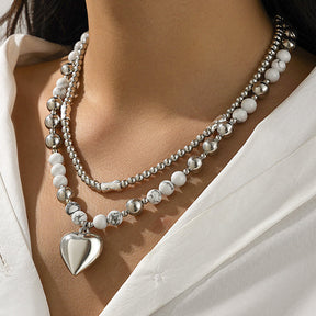 Collier Pendentif Coeur
