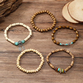 Bracelet Perlé Bohème Vintage