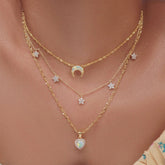 Collier Pendentif Bohème Vintage