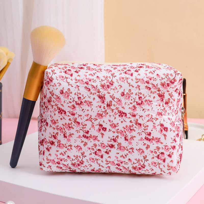 Trousse De Maquillage À Imprimé Floral
