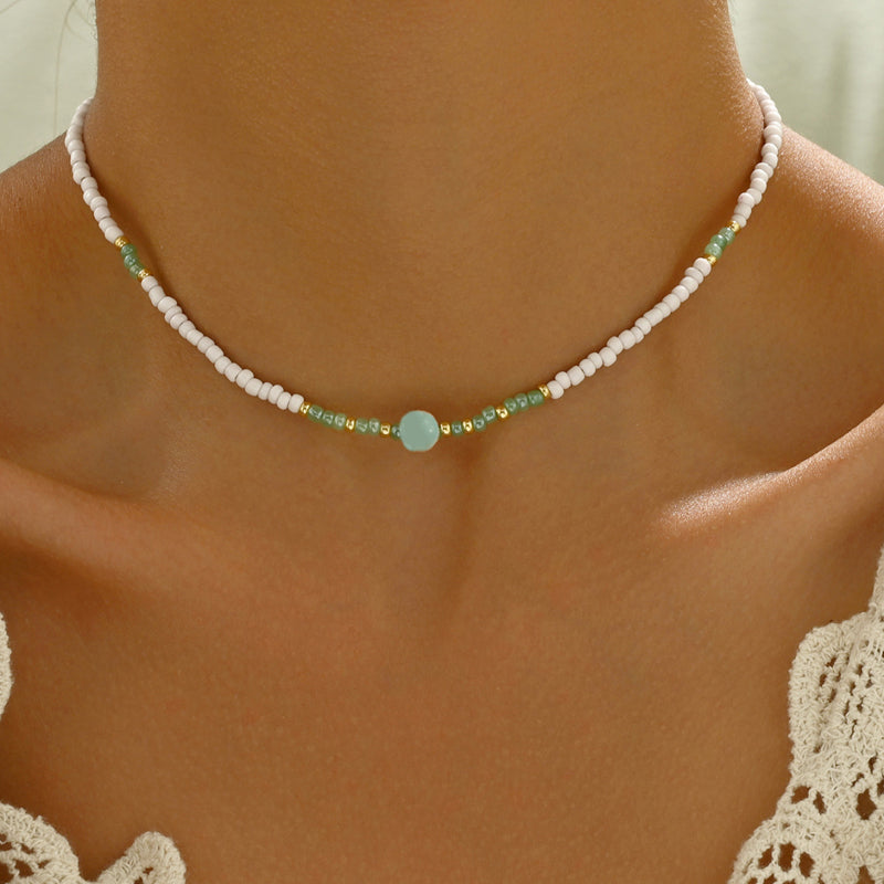 Collier De Perlés Bohème