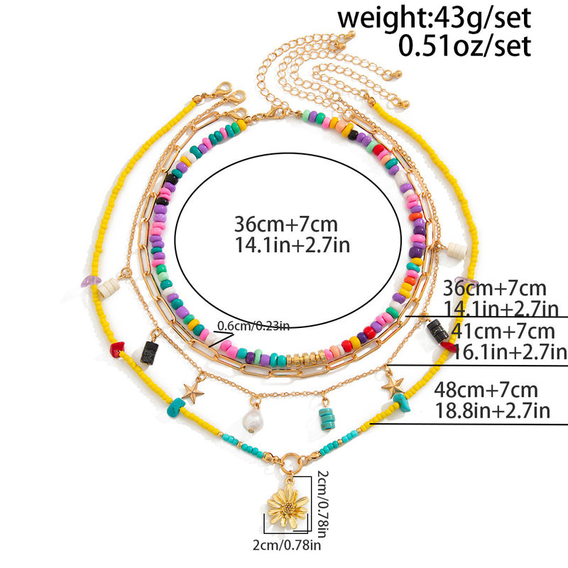 Collier Pendentif Bohème