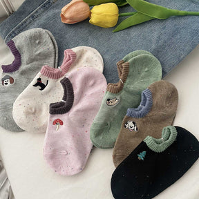 Chaussettes De Dessin Animé Décontractées