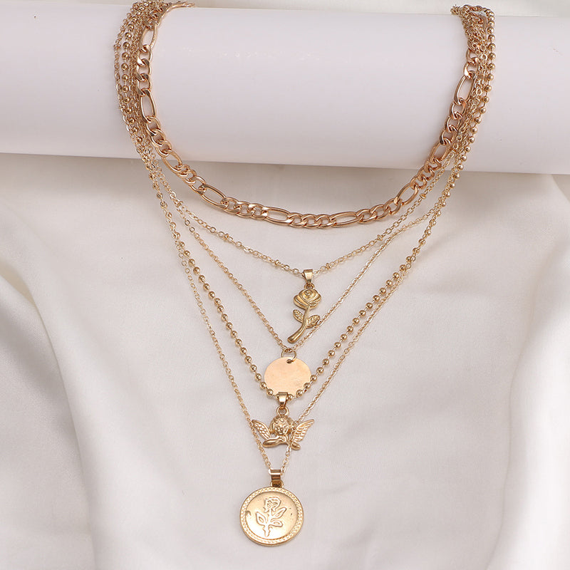 Collier Pendentif Bohème Vintage