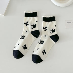 Chaussettes Décontractées Vintage