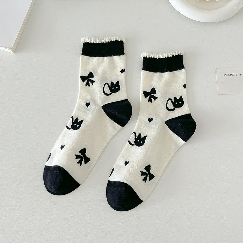 Chaussettes Décontractées Vintage