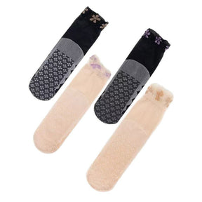 Chaussettes Fleuries Respirantes