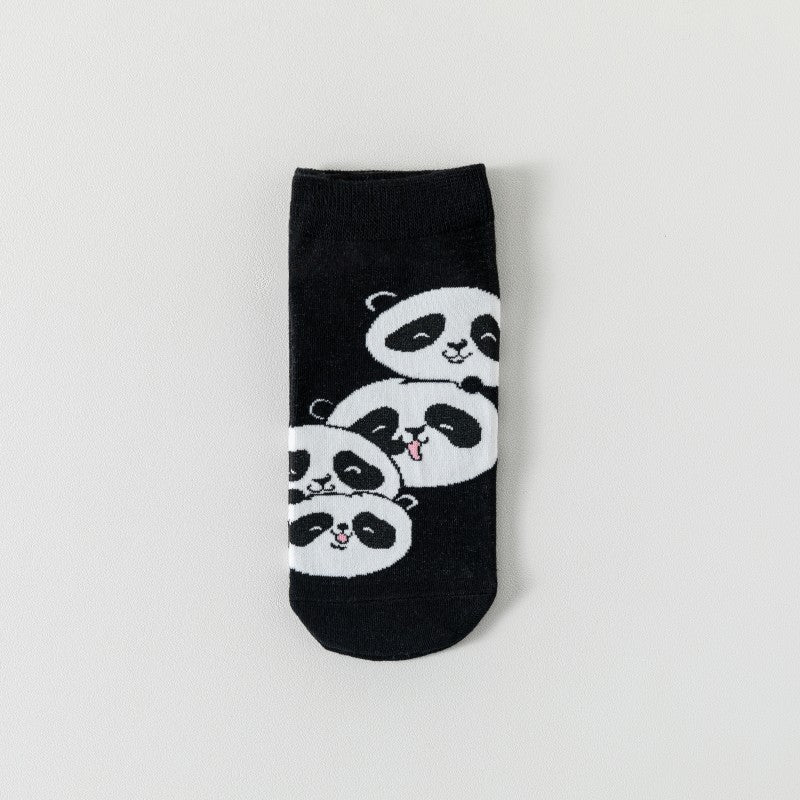 Chaussettes Décontractées À Motif Panda