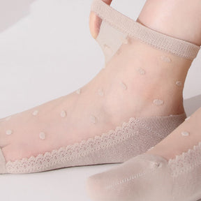 Chaussettes Respirantes À Pois