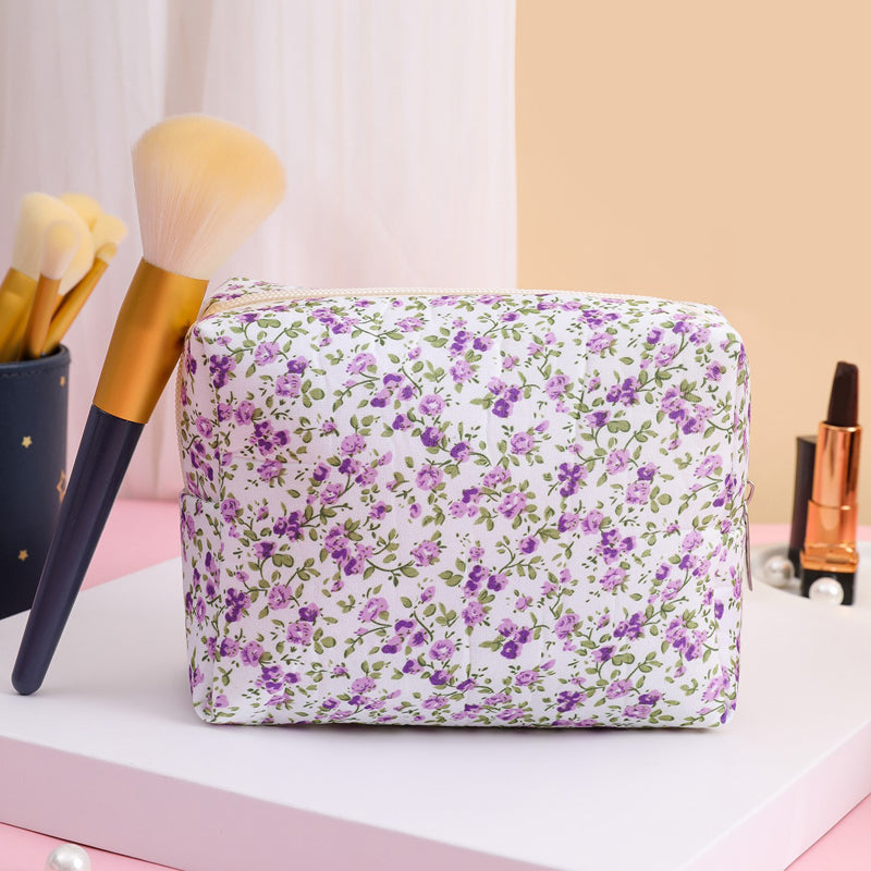 Trousse De Maquillage À Imprimé Floral
