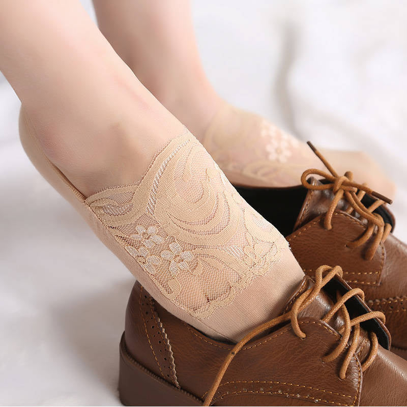 Chaussettes Fleuries Respirantes