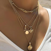 Collier Pendentif Bohème Vintage