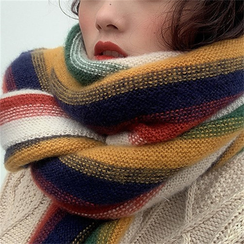 Écharpe Chaude Colorée