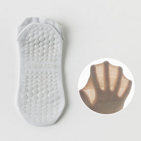 Chaussettes Respirantes De Couleur Unie