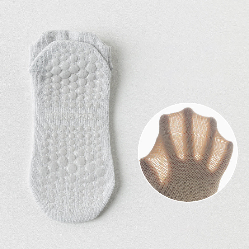 Chaussettes Respirantes De Couleur Unie