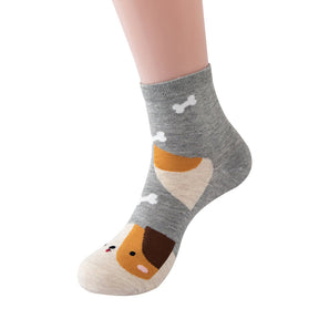 Chaussettes Chien De Dessin Animé