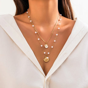 Collier Pendentif Bohème Vintage