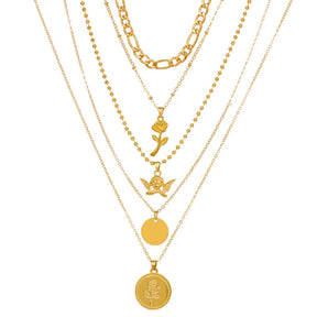 Collier Pendentif Bohème Vintage