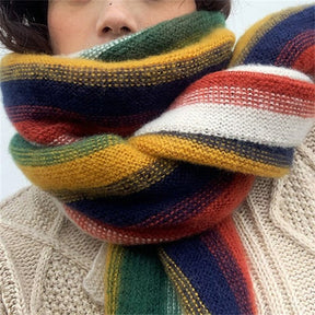 Écharpe Chaude Colorée