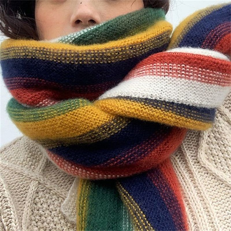 Écharpe Chaude Colorée