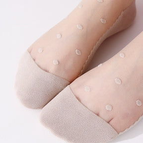 Chaussettes Respirantes À Pois