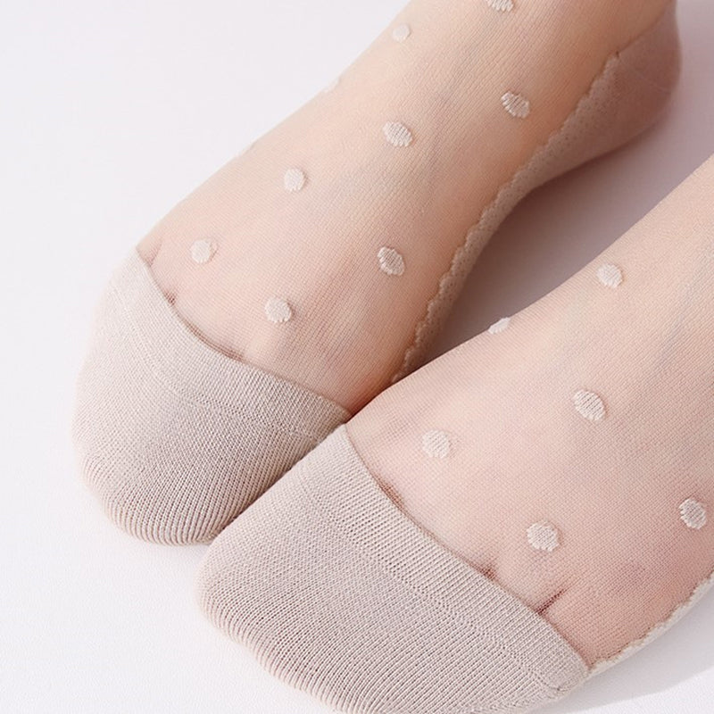Chaussettes Respirantes À Pois