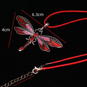 Collier Pendentif Libellule