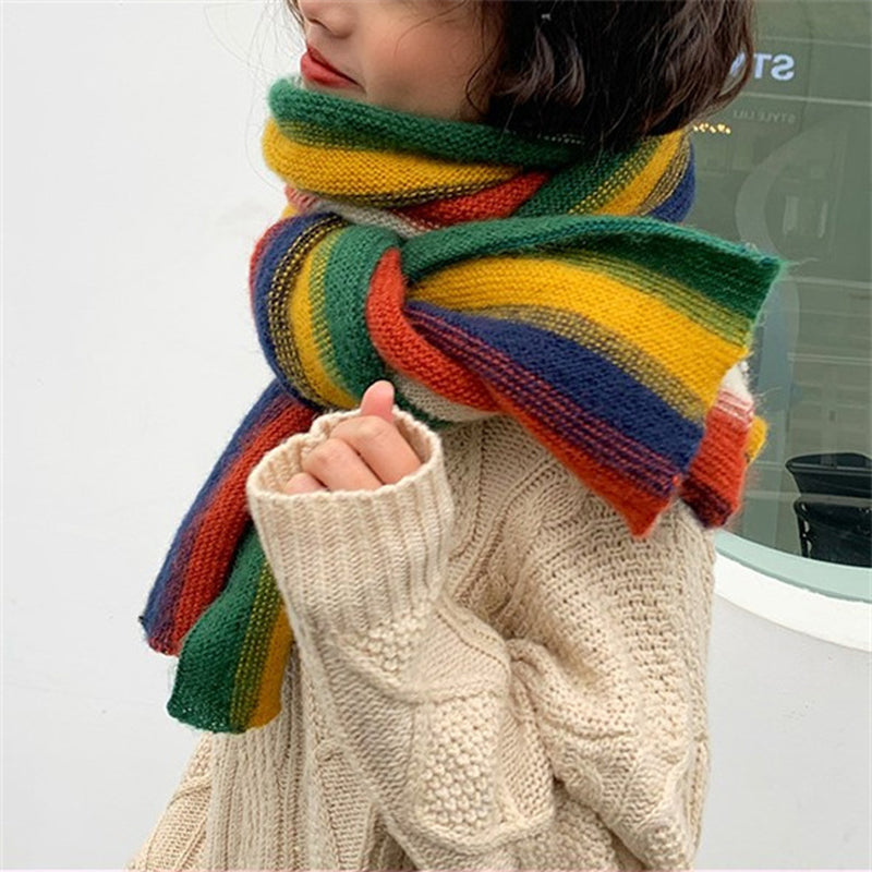 Écharpe Chaude Colorée