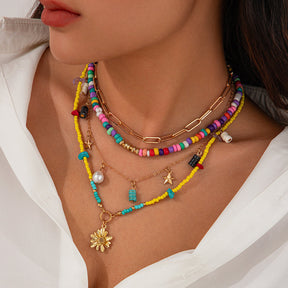 Collier Pendentif Bohème