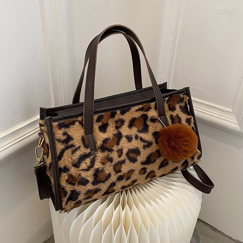 Sac Léopard Vintage