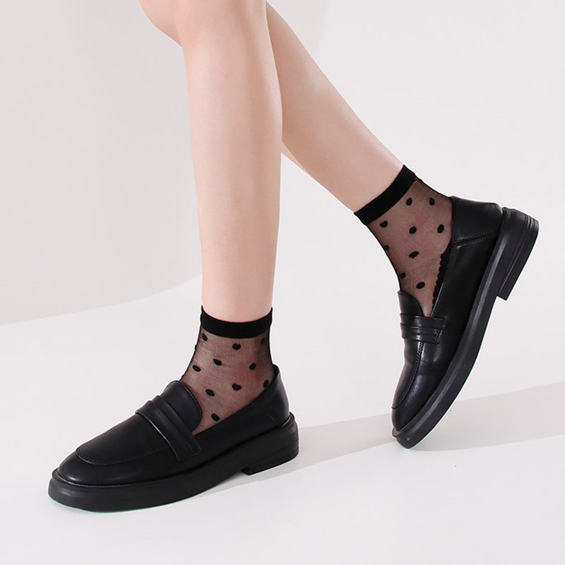 Chaussettes Respirantes À Pois
