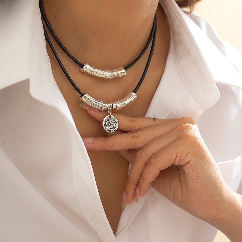Collier Pendentif Vintage