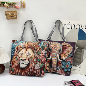 Sac En Toile Décontracté Vintage
