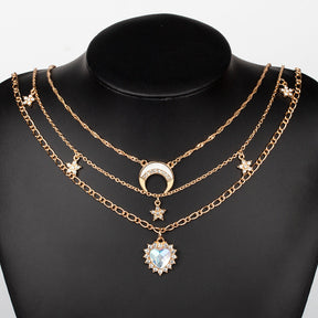 Collier Pendentif Bohème Vintage