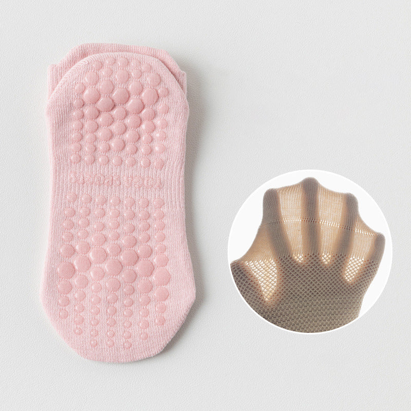 Chaussettes Respirantes De Couleur Unie