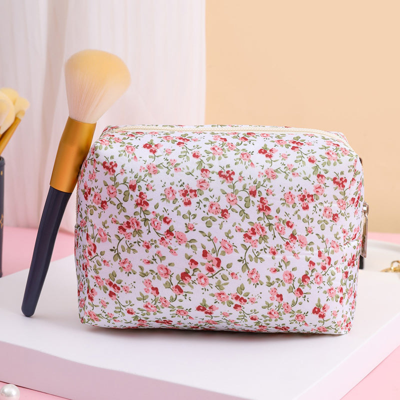 Trousse De Maquillage À Imprimé Floral