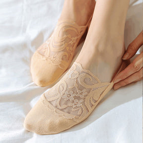 Chaussettes Fleuries Respirantes