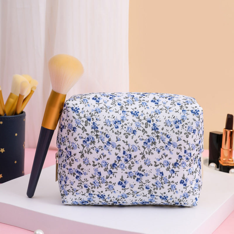 Trousse De Maquillage À Imprimé Floral