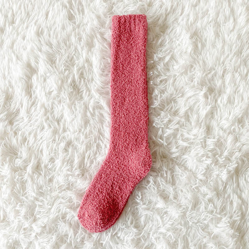 Chaussettes Chaudes En Peluche