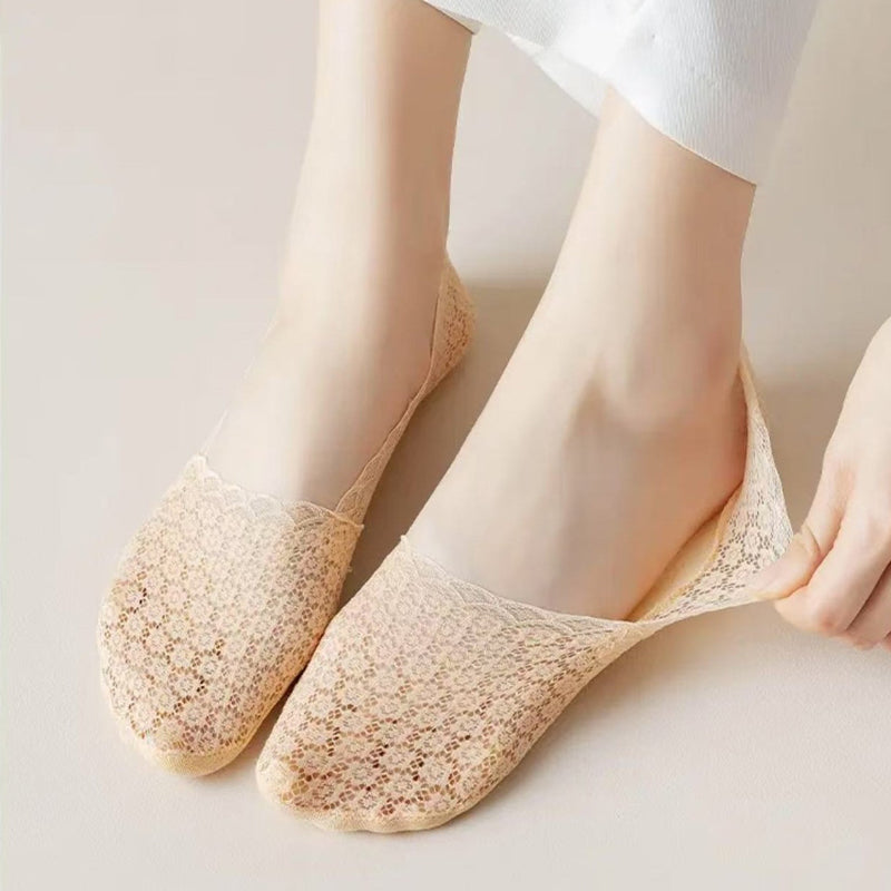 Chaussettes Fleuries Respirantes