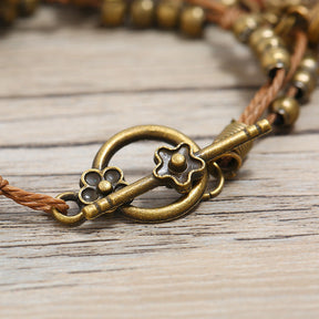 Bracelet Vintage Ethnique Cerise