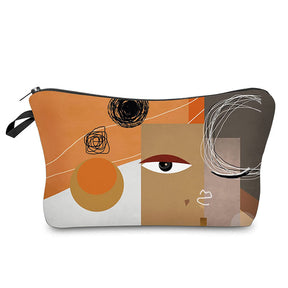 Porte-Monnaie Abstrait Vintage