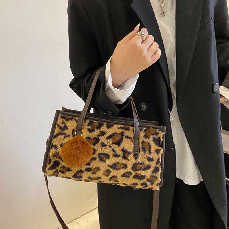 Sac Léopard Vintage