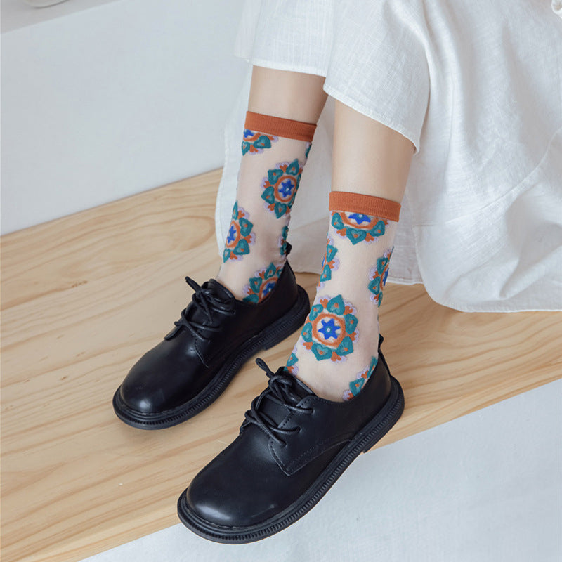 Chaussettes Respirantes Vintage