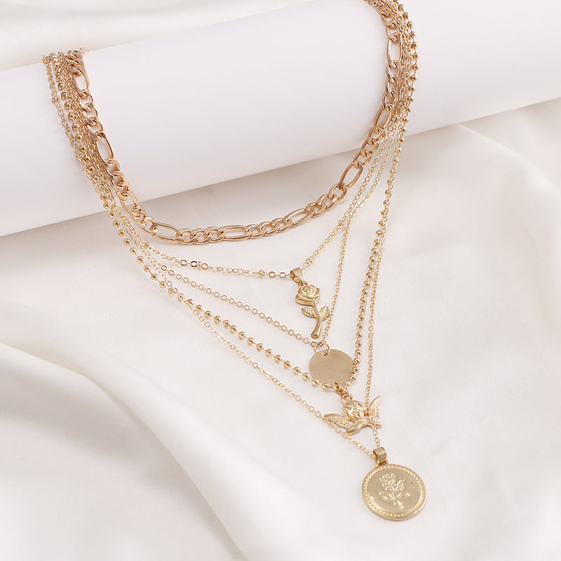 Collier Pendentif Bohème Vintage
