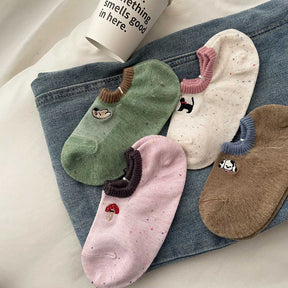 Chaussettes De Dessin Animé Décontractées