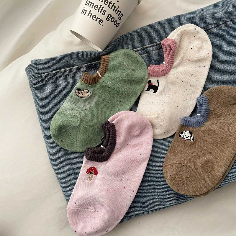 Chaussettes De Dessin Animé Décontractées