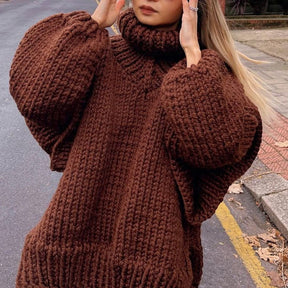 Pull Surdimensionné Décontracté