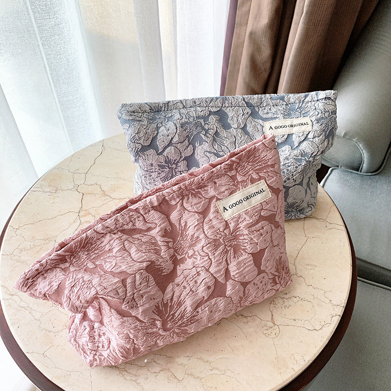 Sac À Motif Fleuri Vintage