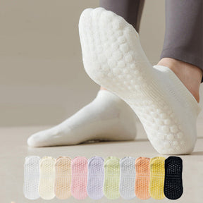 Chaussettes Respirantes De Couleur Unie